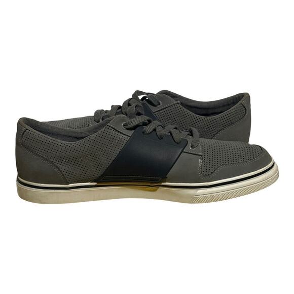 Puma Sportlifestyle Gray Casual Sneakers Men's Size 13 Perforated Leather - Picture 7 of 8